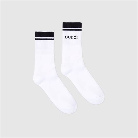 white gucci socks replica|Gucci socks with sneakers.